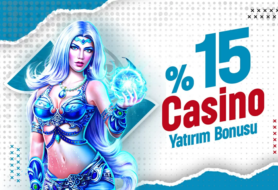 Nisanbet de %15 CASİNO YATIRIM BONUSU